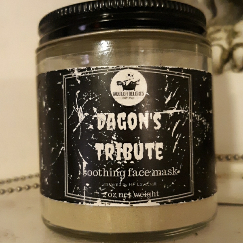 Dagon's Tribute Face Mask